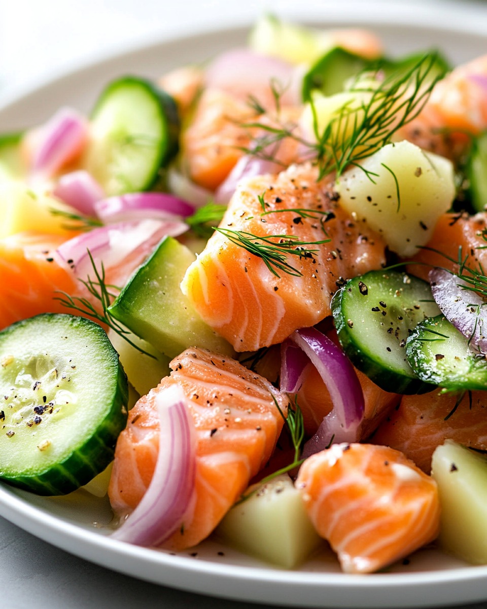 Leckere Russische Lachs-Kartoffelsalat – Frisch und Lecker - Image 4