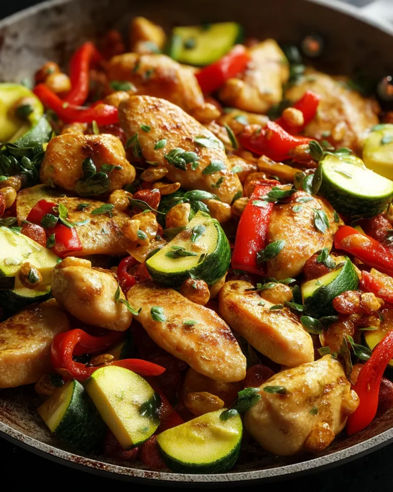 Hähnchenpfanne mit Zucchini - Image 1