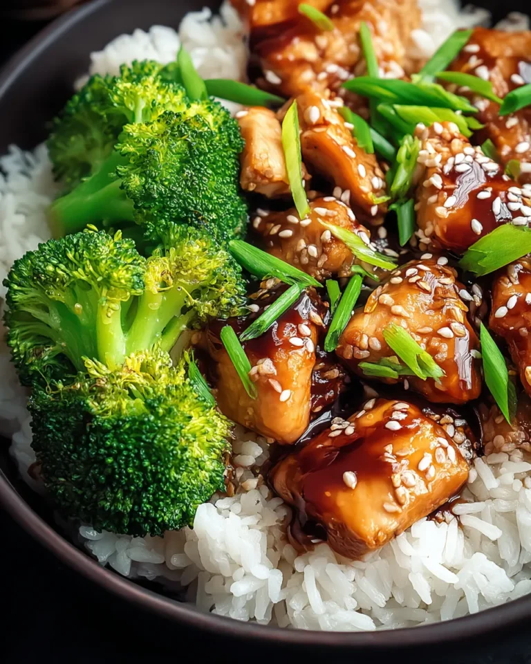 Hähnchen Teriyaki mit Brokkoli und Reis - Image 1