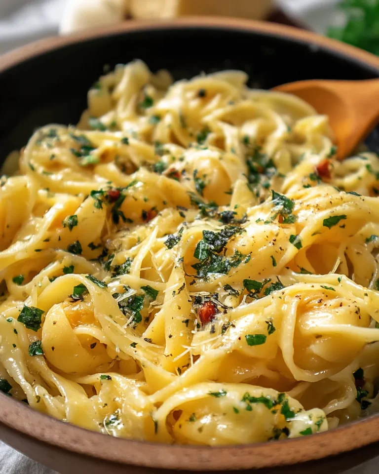 One Pot Knoblauch Käse Pasta - Image 1