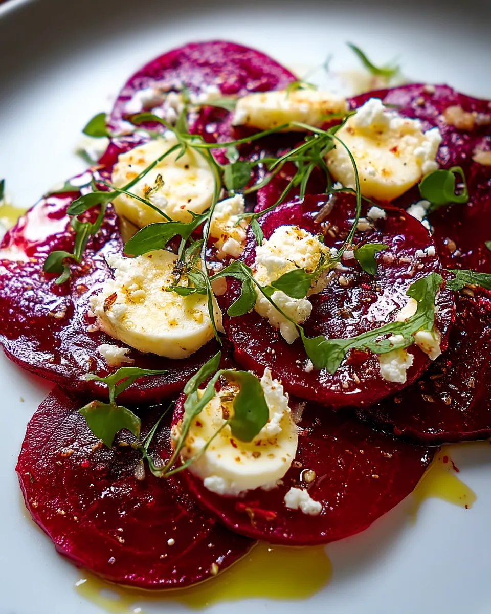 Rote Bete Carpaccio - Image 1