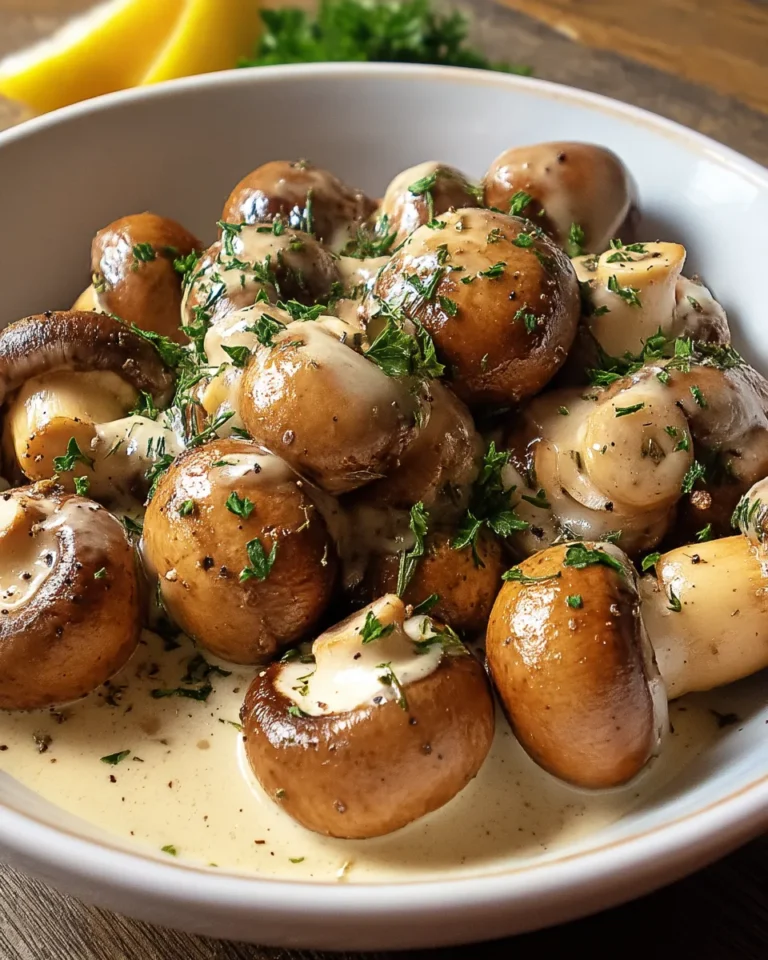 Champignons mit Knobisosse - Image 1