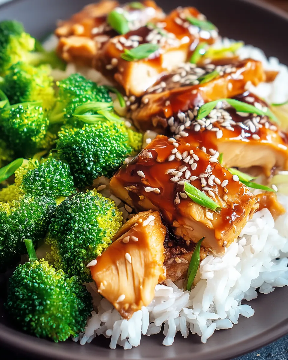Hähnchen Teriyaki mit Brokkoli und Reis - Image 2