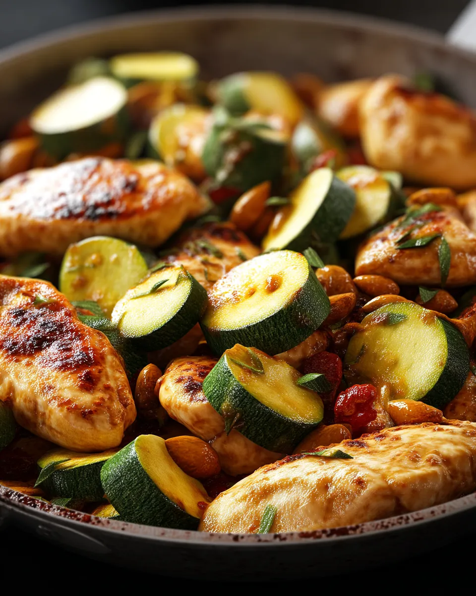 Hähnchenpfanne mit Zucchini - Image 2