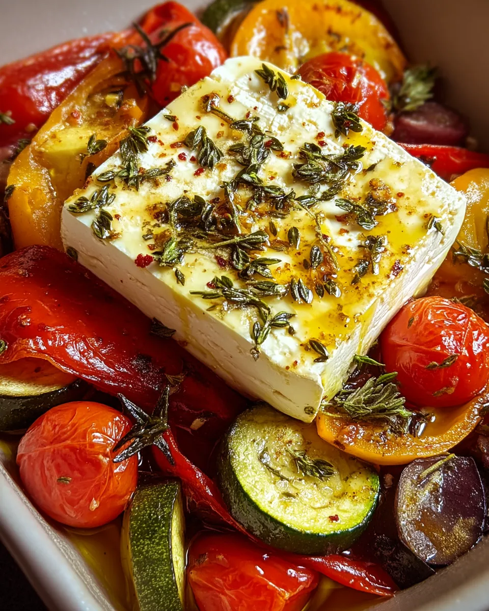 Gebackener Feta auf mediterranem Gemüse - Image 2