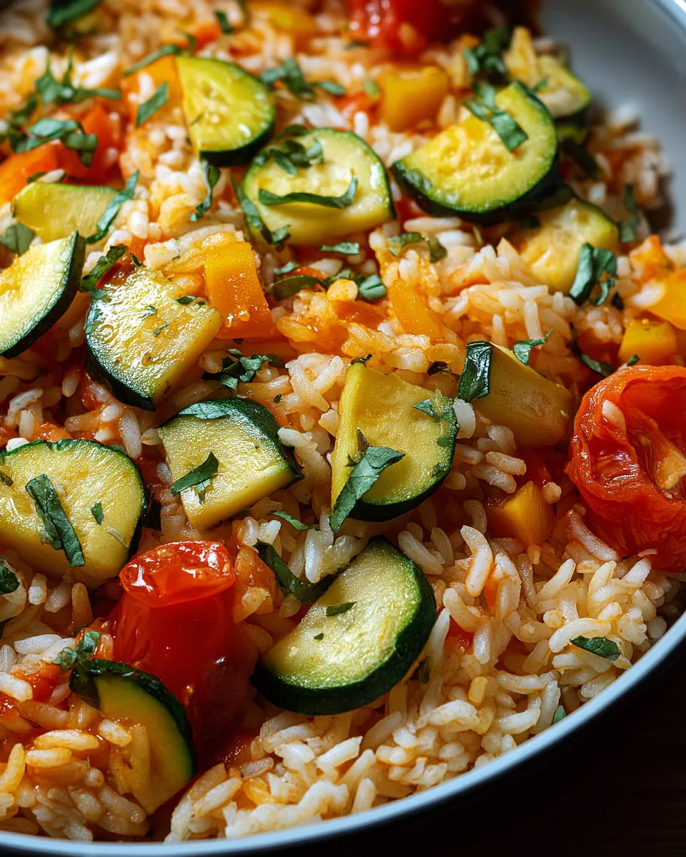 Zucchini, Tomaten, Reis - Image 2