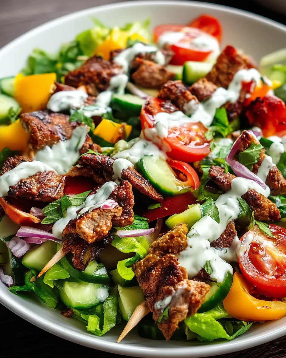Low Carb Döner Salat - Image 2