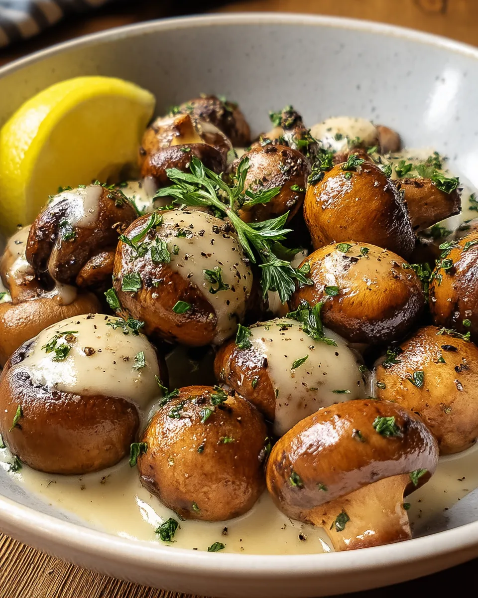 Champignons mit Knobisosse - Image 2